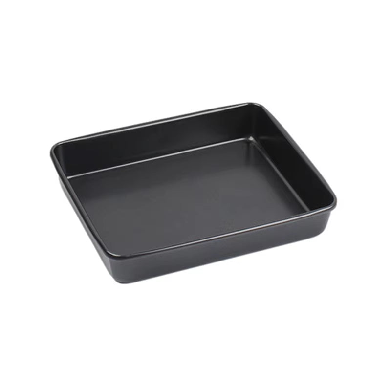Black Carbon Steel Rectangular Baking Tray Loaf Toast Bread Cake Bakeware DIY Pastry Nonstick Mold Pan Dish Kitchen Utensils