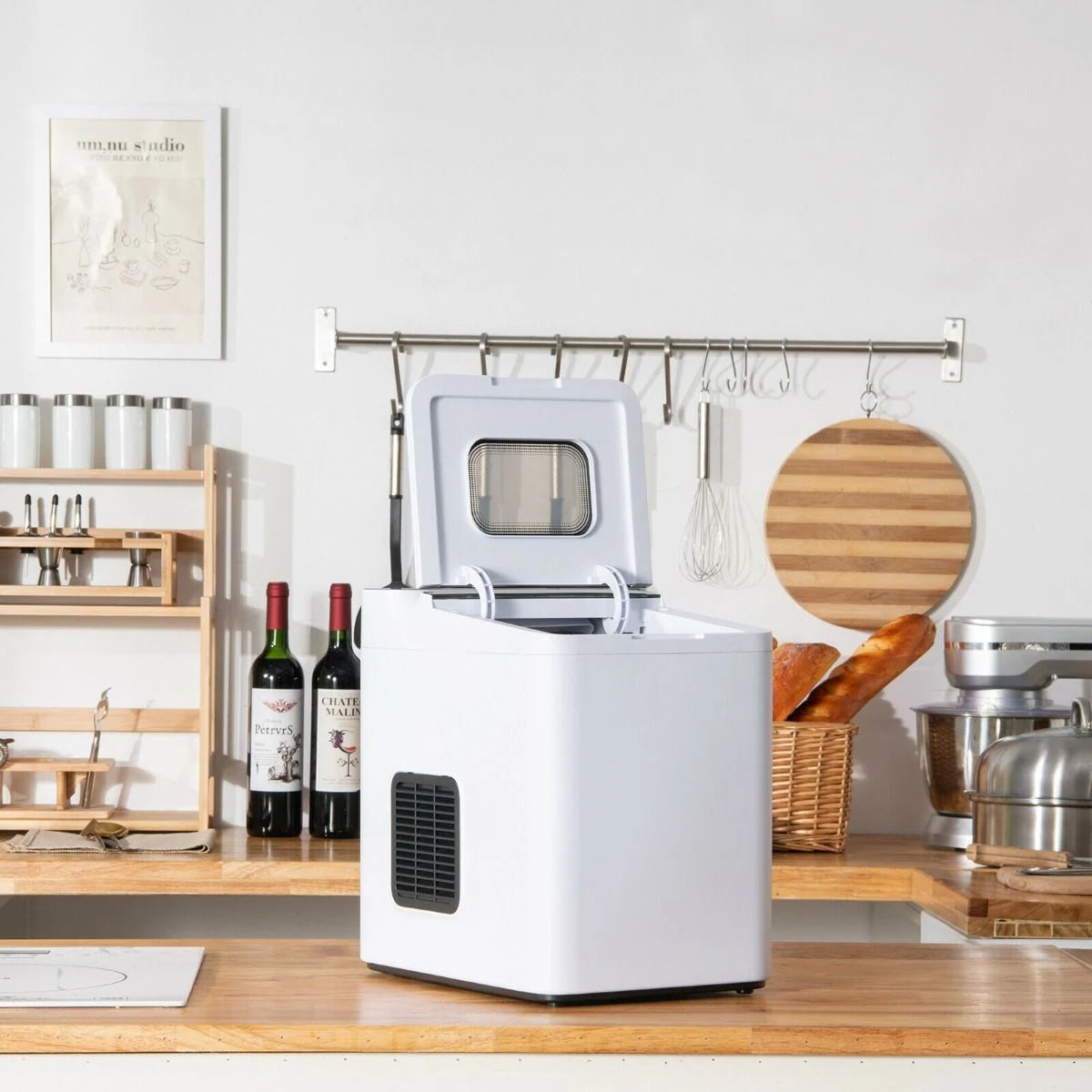 15KG/24H Countertop Ice Making Machine with Auto Clean
