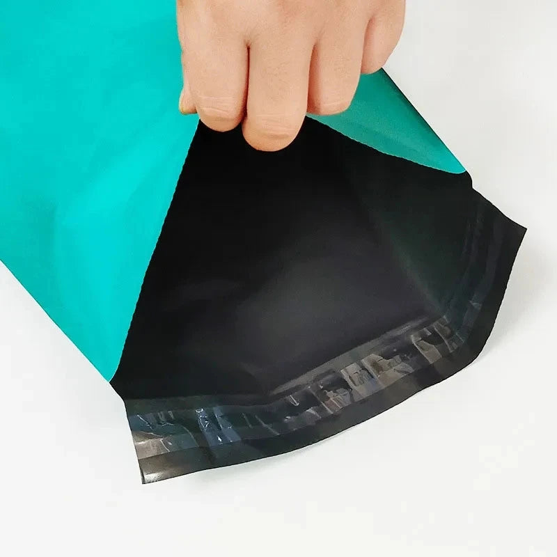 50Pcs/Pack Plastic Courier Green Bag Express Packaging Bags Thicken Clothing Waterproof Mailing Bags Self Seal Envelope Pouch