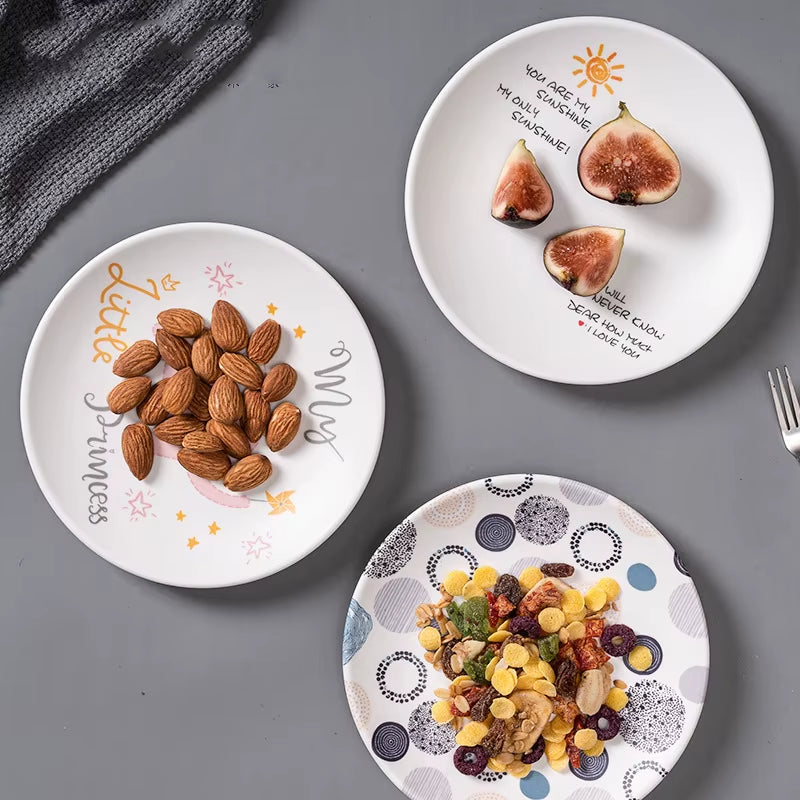 Melamine Dinnerware Bpa-Free Dishwasher Safe 100%,White Melamine Dinner Plates for Casual Dining Indoor and Outdoor Dining Party