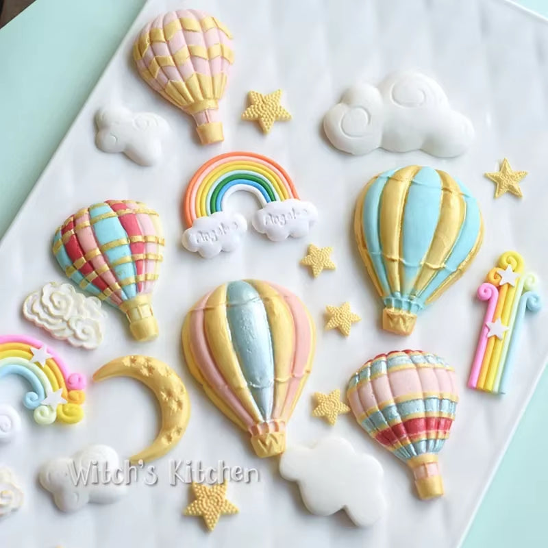 Balloon Silicone Mold Fondant Mold Cake Decorating Tools Chocolate Gumpaste Mold