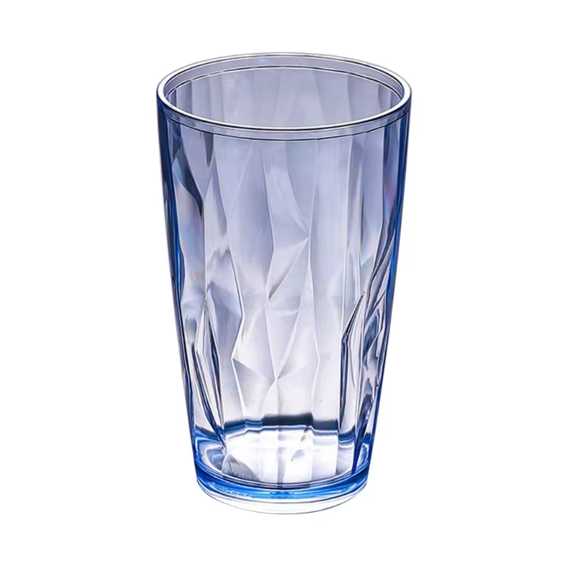 Shatterproof Wine Glasses Unbreakable Water Tumblers 490Ml Reusable Fruit Juice Beer Cup Champagne Drinking Cup for Bar
