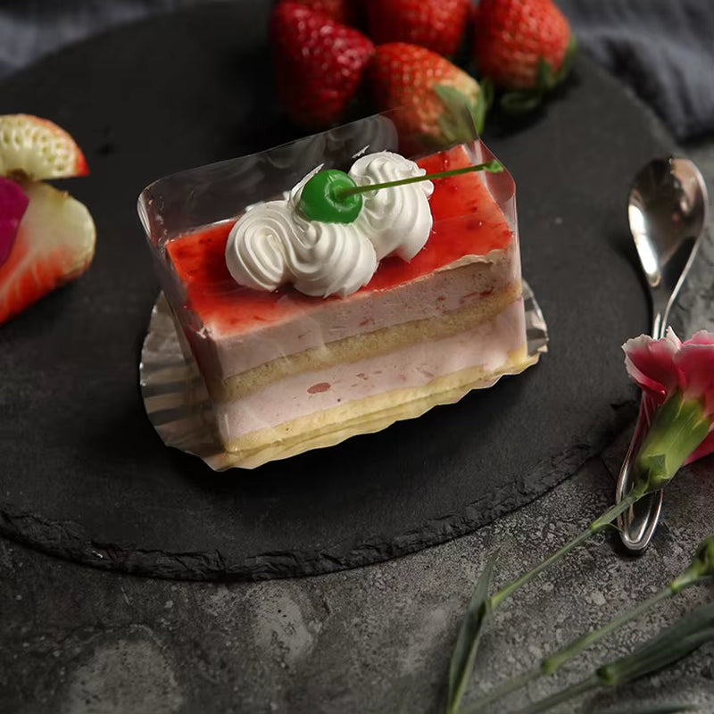 Round Western Natural Steak Stone Plates Slate Dinner Plate Kitchen Plate BBQ Dessert Cake Dishes Pizza Fruit Tray Dinner Plates