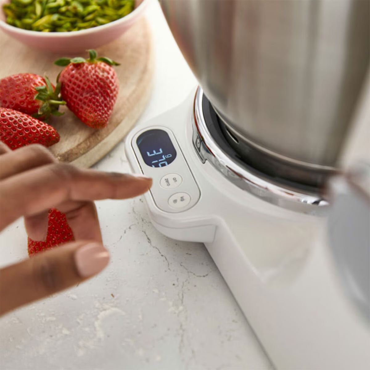 Titanium Chef Baker Stand Mixer - White, KVC65.001WH