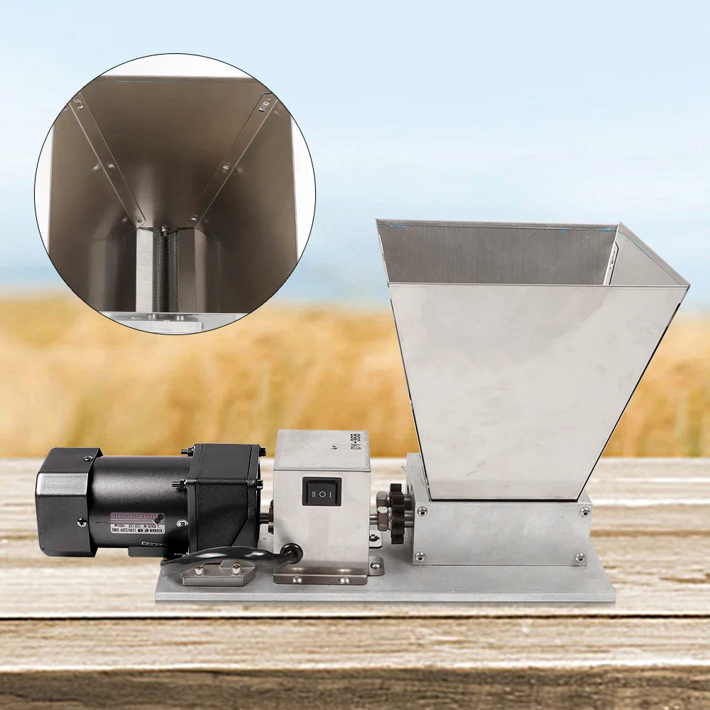 60W Electric Grain Grinder,75Rpm Large Capacity Home Grinding Tool,Food Processor Crops Grain Mill,Crushing Feed Mill,220/110V