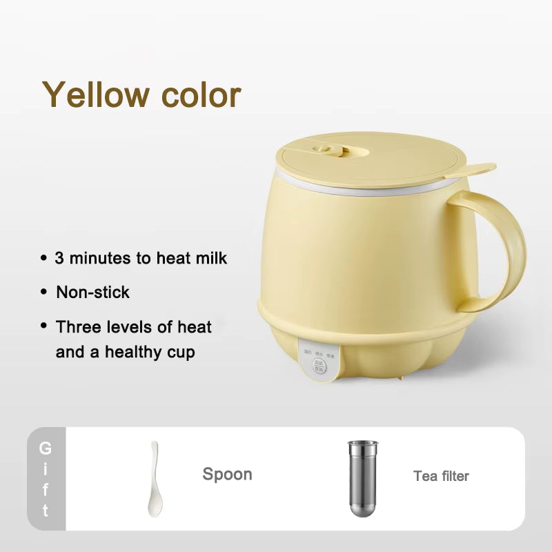 Health Stew Cup Electric Kettle Hot Water Thermal Heating Boiler Pot Travel Milk Warmer Heater Teapot Soup Porridge Slow Cooker