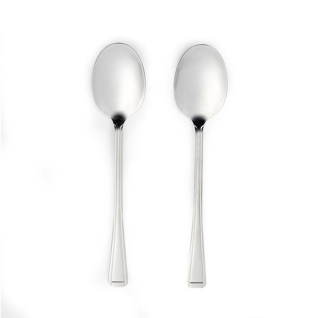 Salter Serving Spoon Stainless Steel Salad Dessert Pasta Server 2 Piece Buxton