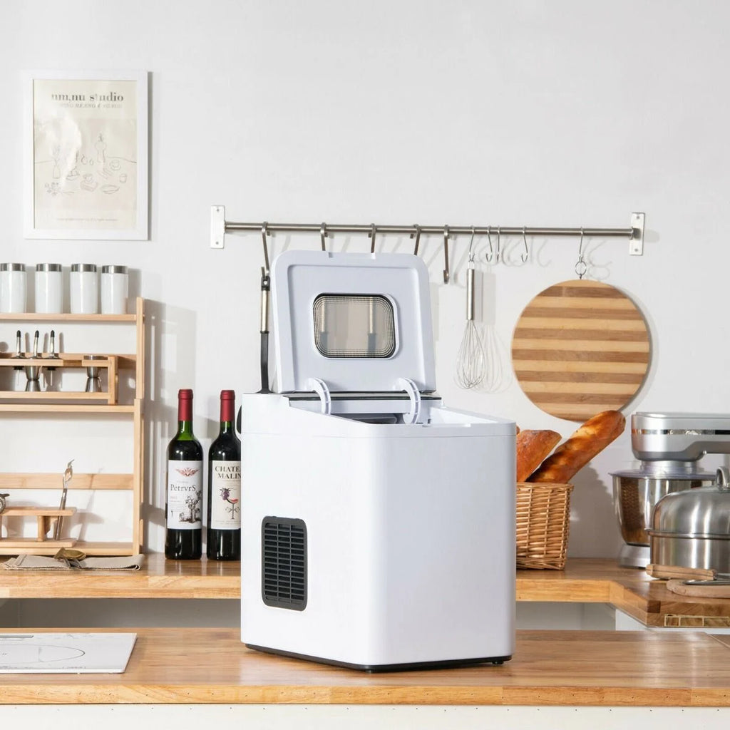 15KG/24H Countertop Ice Making Machine with Auto Clean
