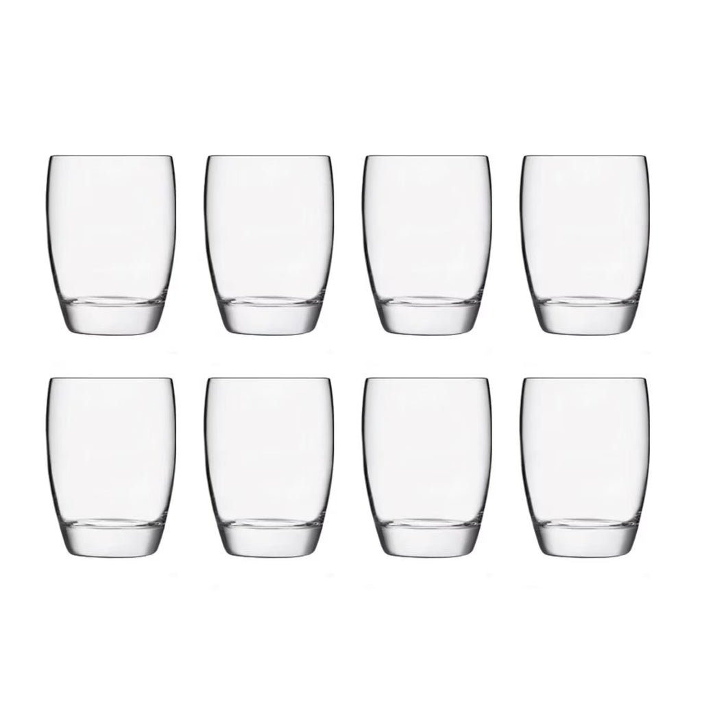 Luigi Bormioli Michelangelo D.O.F Glasses, 345Ml, 8 Pack