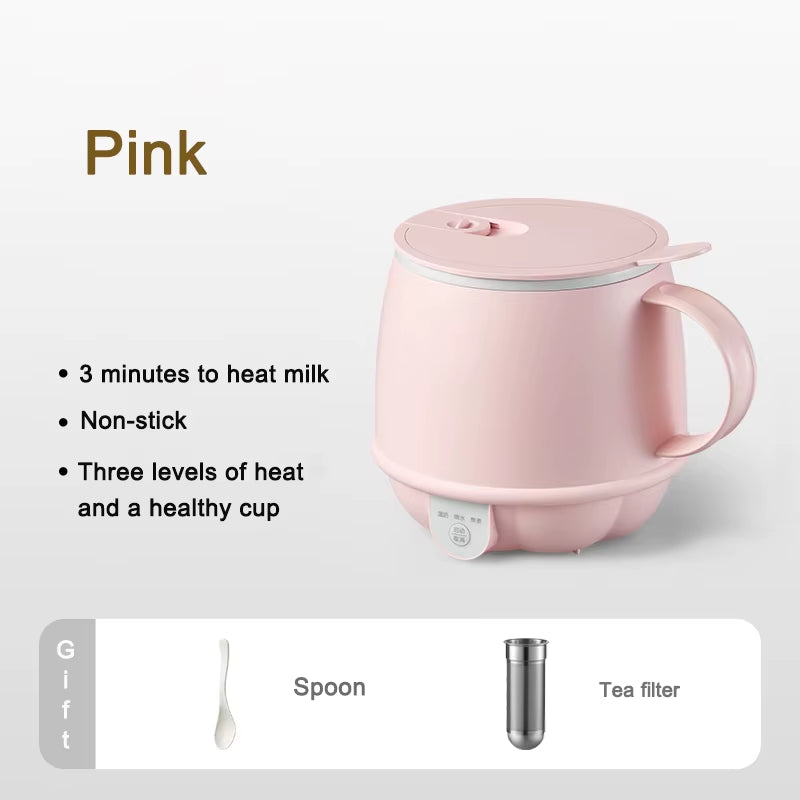 Health Stew Cup Electric Kettle Hot Water Thermal Heating Boiler Pot Travel Milk Warmer Heater Teapot Soup Porridge Slow Cooker