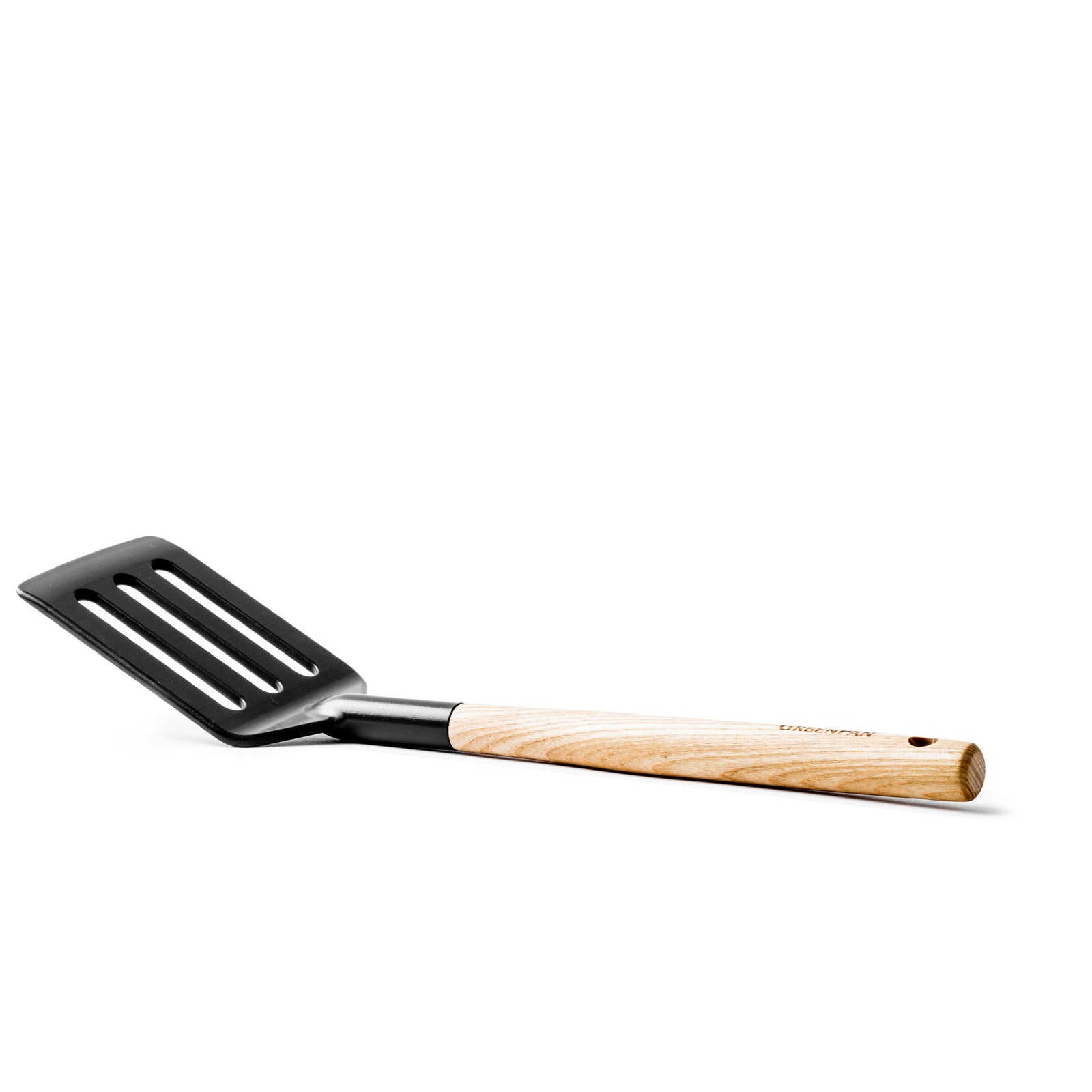 Greenpan Mayflower 32Cm Slotted Turner Spatula Wooden Handle (Open Box)