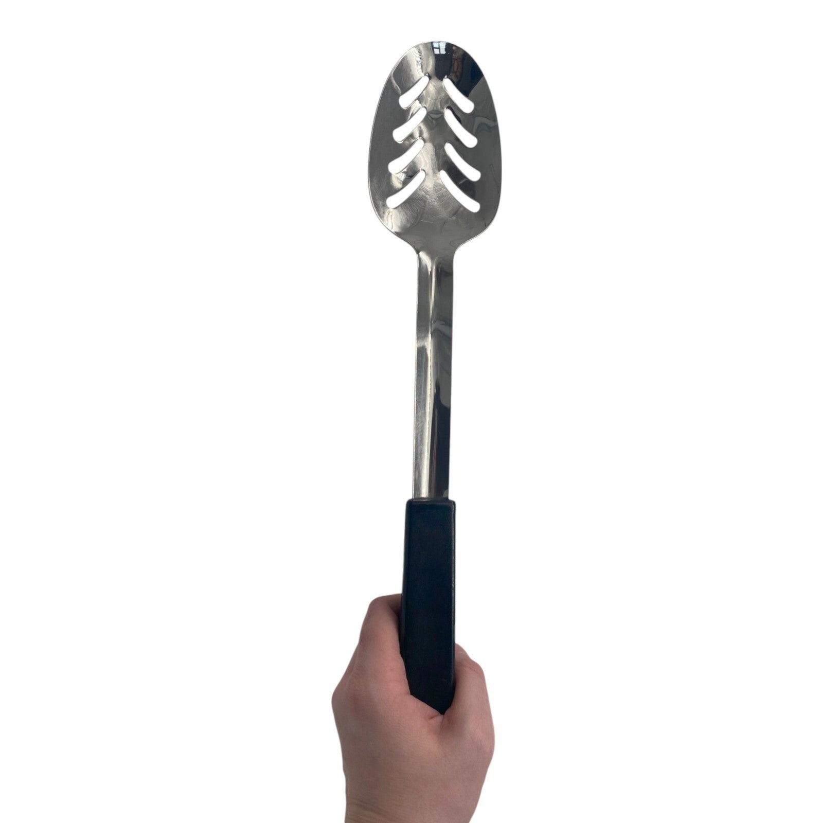 Le Buffet Slotted Serving Spoon Black Kitchen Food Serving Utensil Salad